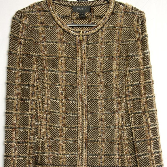 Eye Catching St. John Jacket - Picture 1 of 4